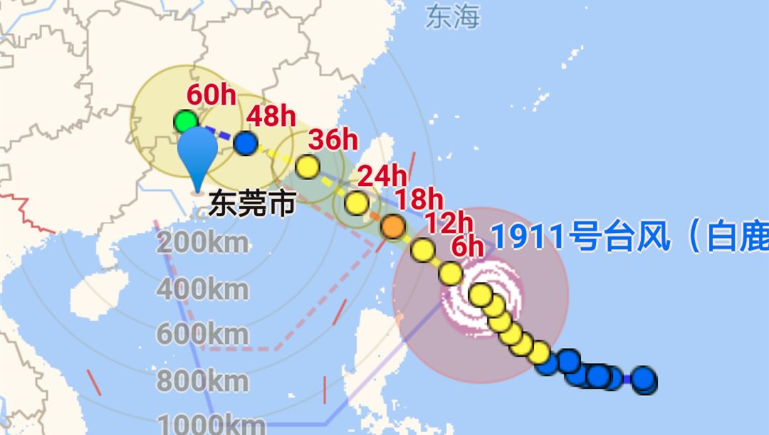 东莞台风最新消息与图片报道汇总